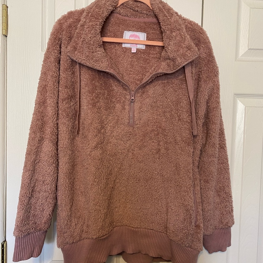 Sherpa pullover